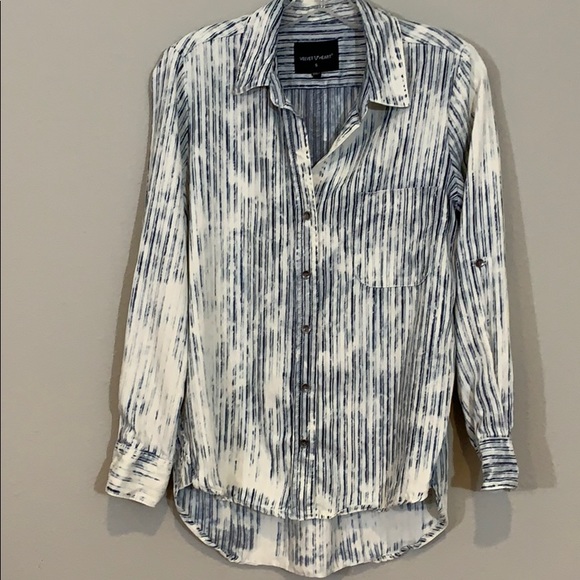 Velvet Heart Tops - Velvet Heart Button Down Shirt